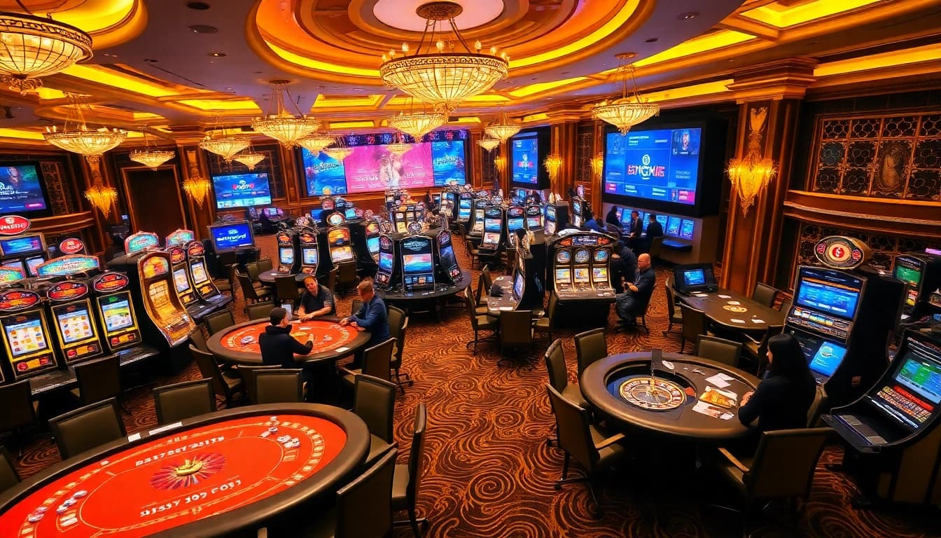 Engage in thrilling gameplay at https://luck8.media/ with vibrant casino tables and dynamic action.