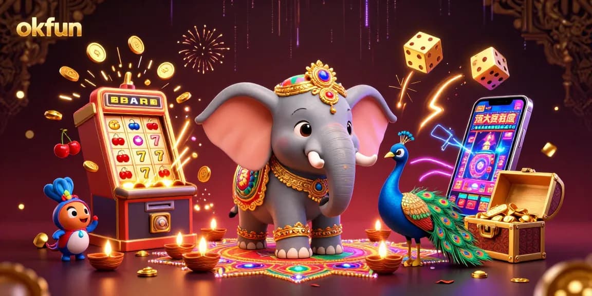 Engage with exciting casino action at okfun featuring vibrant 3D characters and jackpot moments.