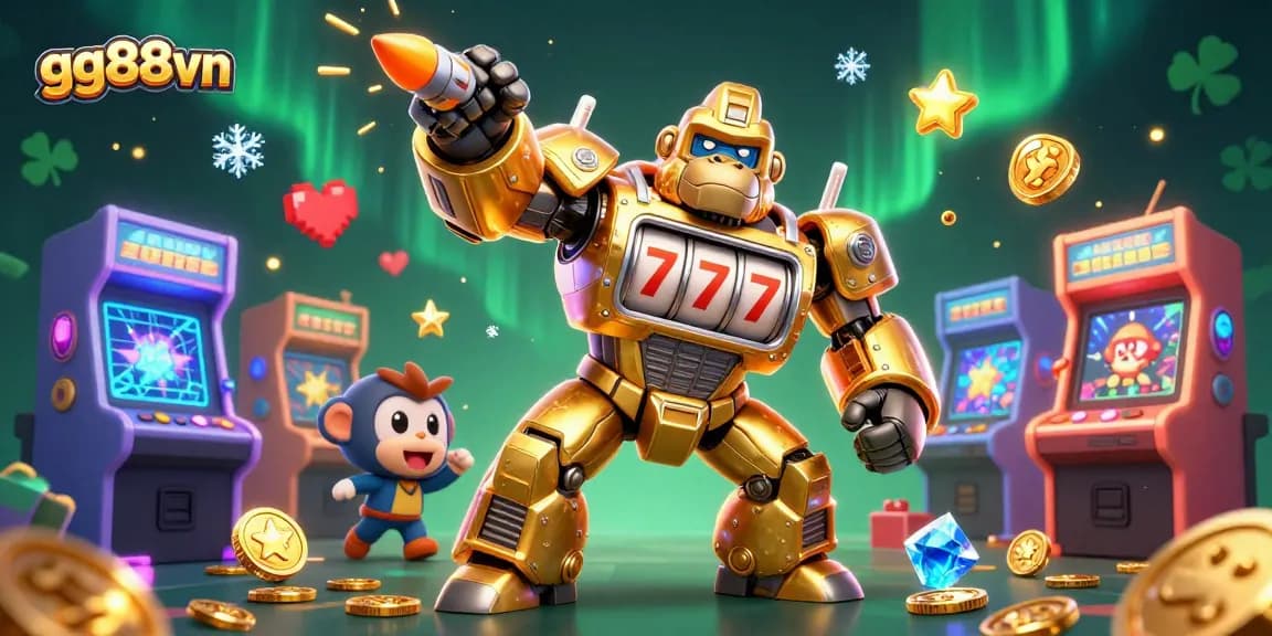 Engage with thrilling slots and jackpots at gg88vn with colorful arcade game action.