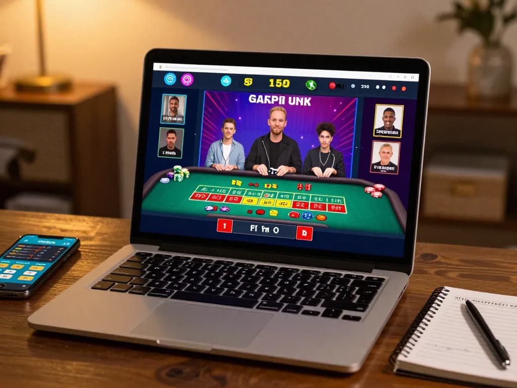 Players engaging in thrilling live baccarat game on sv368's online platform with vibrant interface