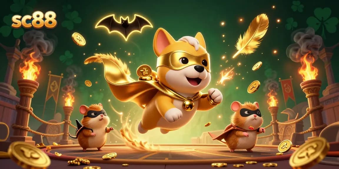 Experience thrilling wins with sc88 in this dynamic casino adventure featuring a superhero dog and captivating elements.