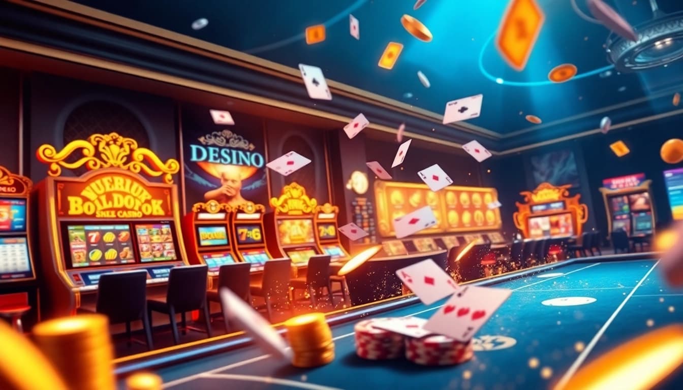 Experience the vibrant and luxurious Trang Chủ DEBET online gambling platform with various exciting games.