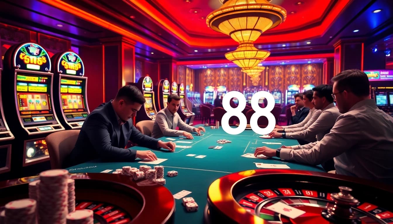 Experience thrilling poker action at LC88, where high stakes and excitement collide.