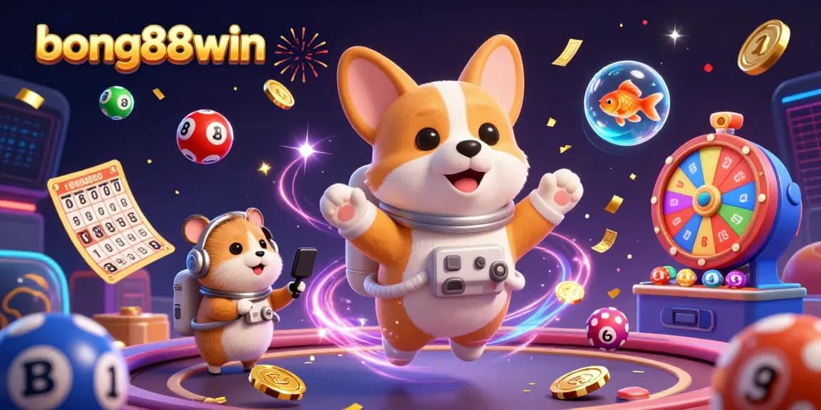 Engage with exciting gaming adventures at bong88win featuring 3D characters in a vibrant casino atmosphere.