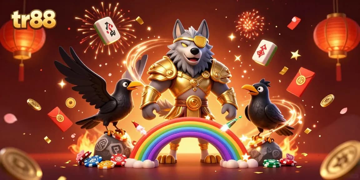 Experience thrilling gameplay at tr88 with a vibrant casino-themed illustration showcasing dynamic gaming elements and rich details.