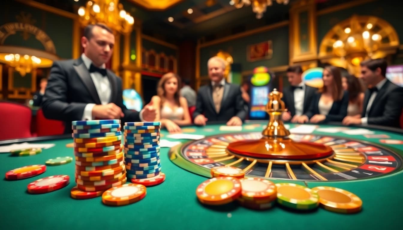 Experience thrilling moments at https://rr88.black/ with colorful roulette and eager gamblers.