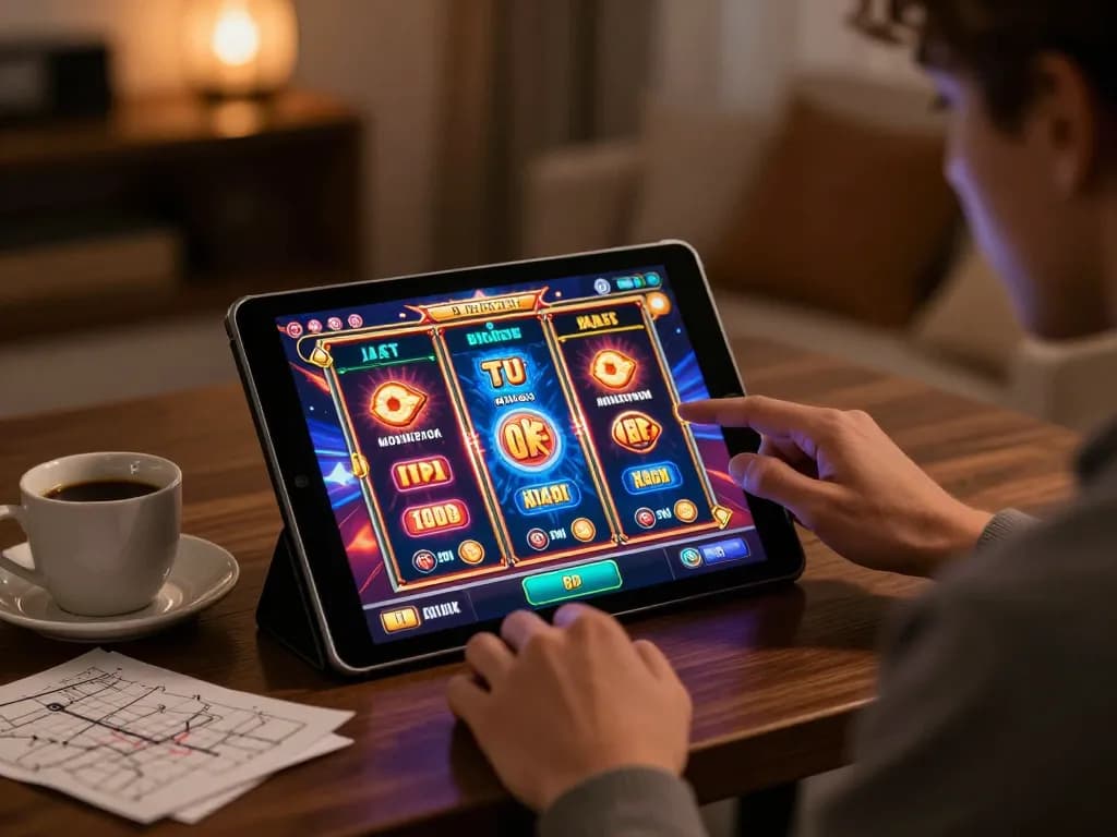 Experience thrilling gameplay on hay88x with vibrant online slots in a cozy setting.