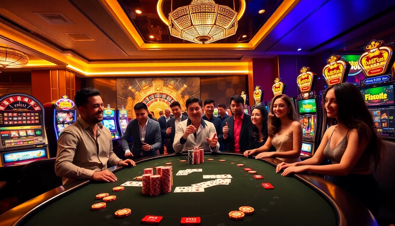 Experience the exciting gameplay at PS99 COM with vibrant casino tables and thrilling slot machines.