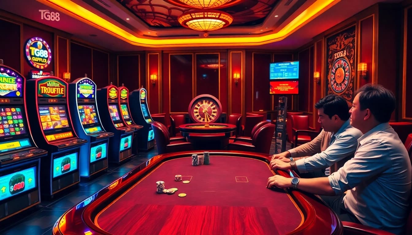 Experience high-stakes gaming at https://tg88.cafe/ with poker, roulette, and stunning casino visuals.