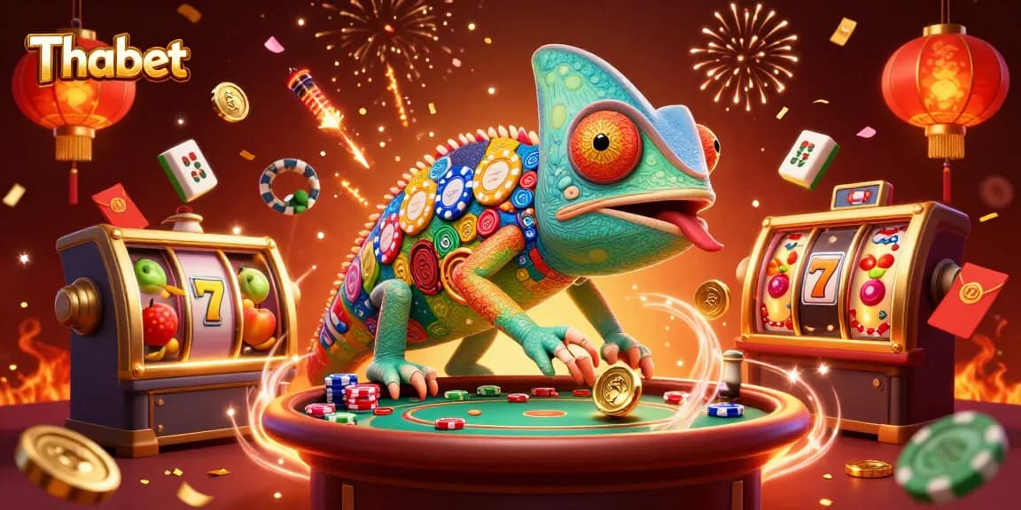 Experience the thrill of gaming at Thabet casino with vibrant visuals and dynamic elements.