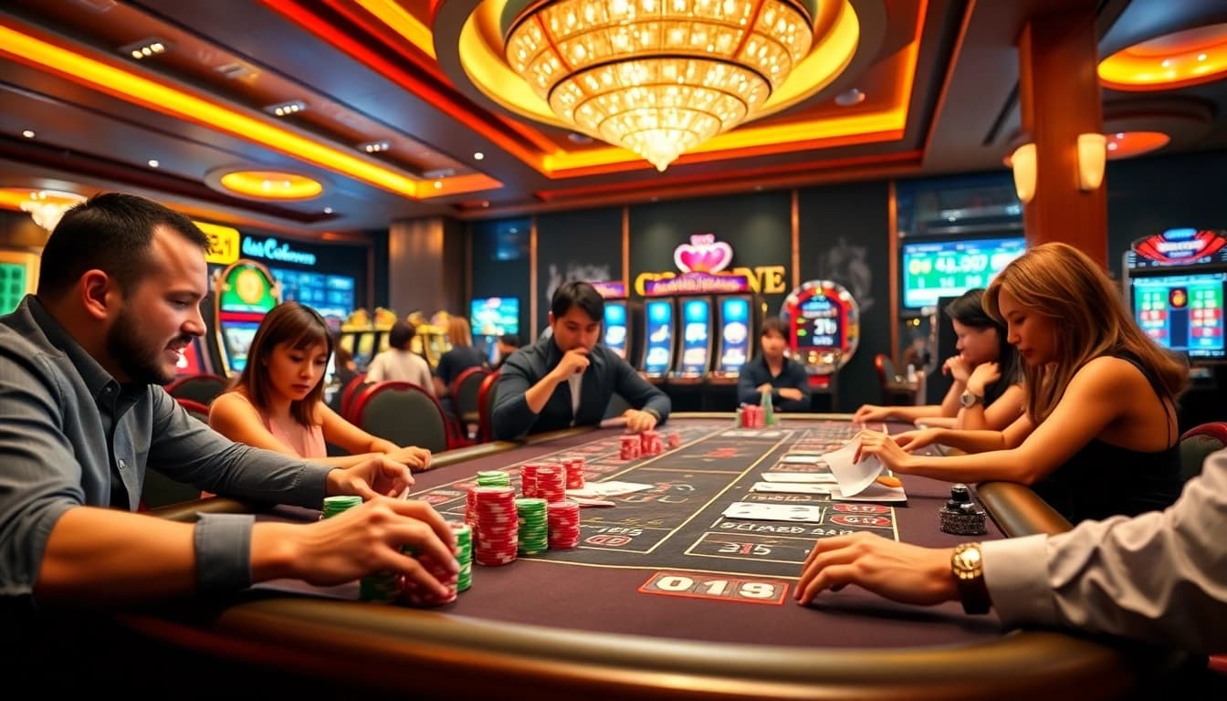 Experience the thrill of online gaming at https://dv88.design/ with players enjoying vibrant casino action.
