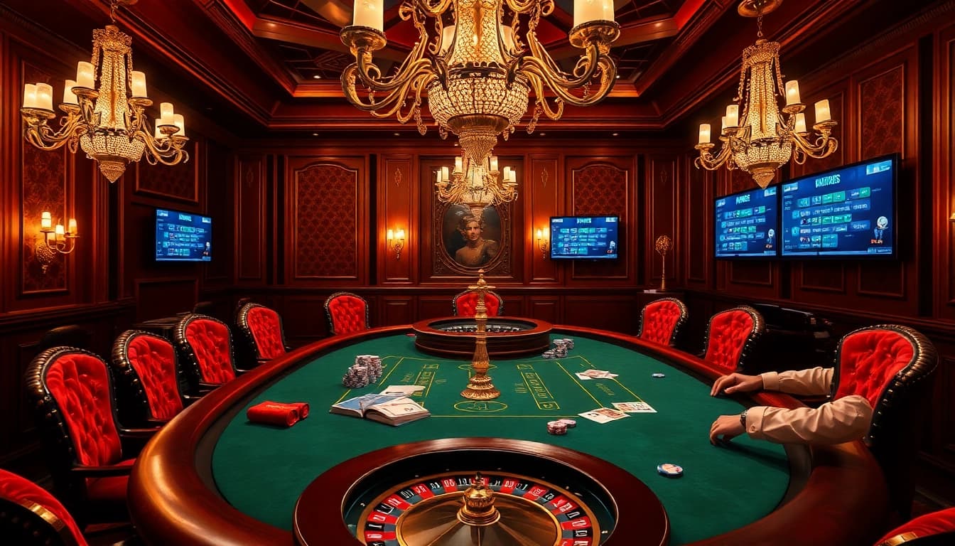 Experience thrilling moments at Tha bet with high-stakes poker, vibrant chips, and exciting gameplay.