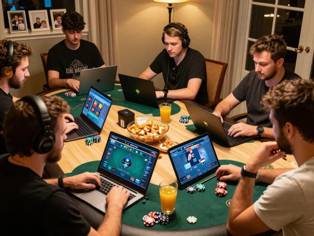 Engage with poker gameplay at https://fabet.credit/ showcasing players’ excitement and competitive spirit