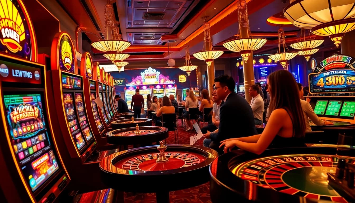Experience the thrilling atmosphere of 5gbetbr.com.br with exciting gambling activities and high-stakes rewards.