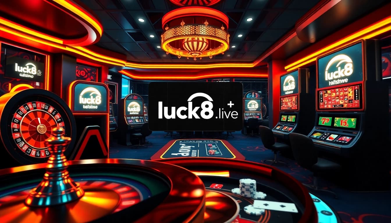 Experience thrilling online slots and games at https://luck8s.live/ with vibrant tables and exciting gameplay.