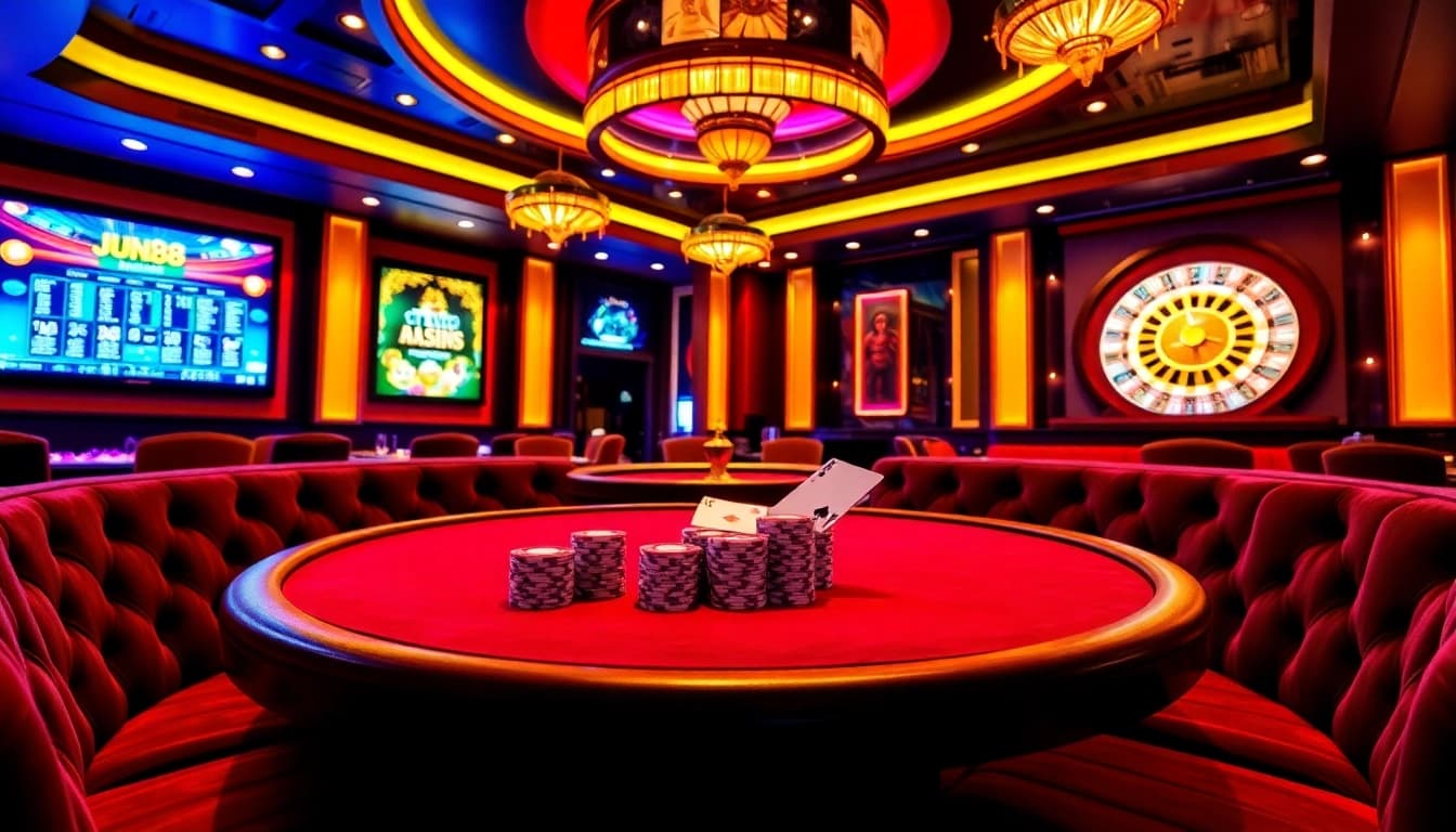 Experience the excitement of online gaming at https://jun88.now/ with vibrant casino visuals and engaging gameplay.