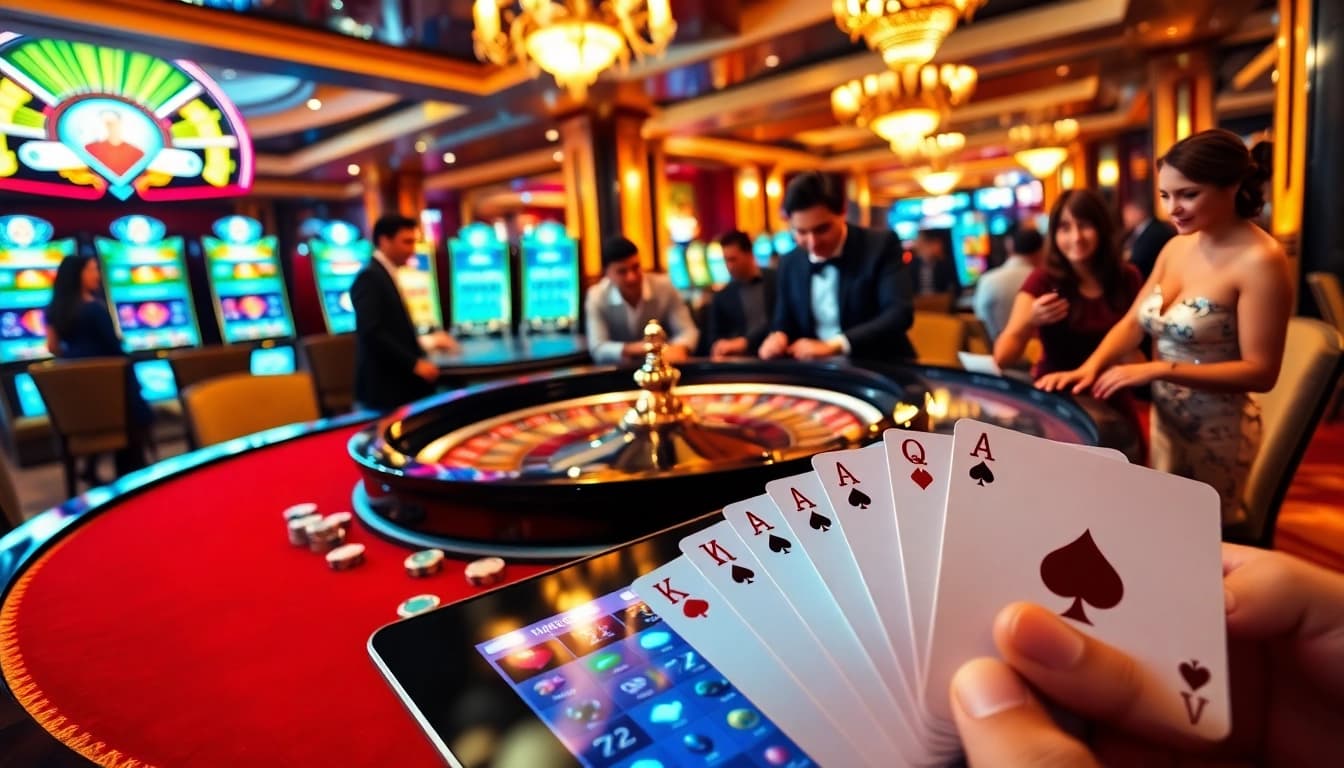 Experience high-stakes gambling thrills at https://www.bdtk66.blog/ with vibrant casino tables and excited players.