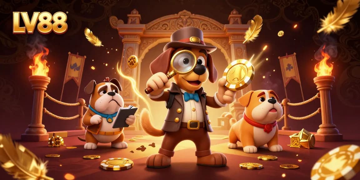 Engage with LV88's thrilling casino adventures alongside a detective and his sidekick!