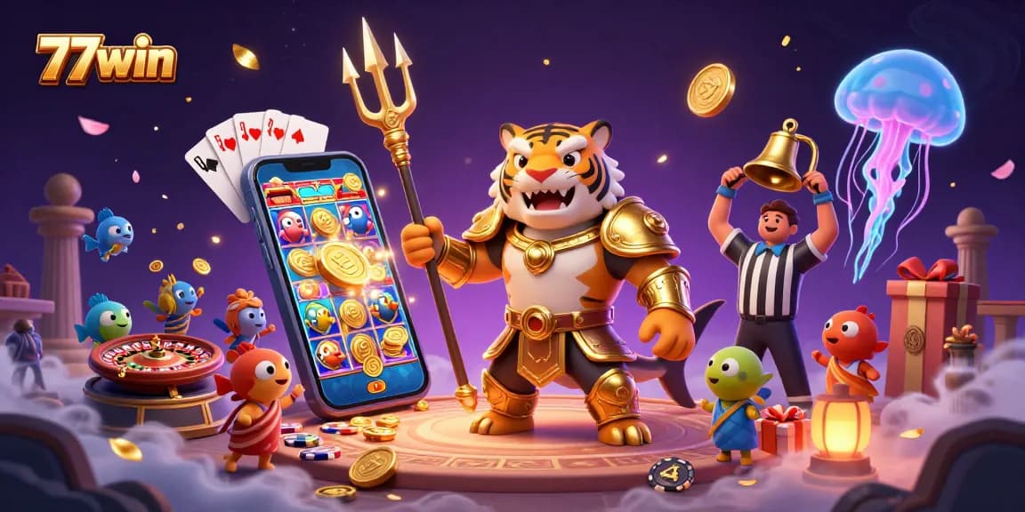 Experience thrilling gaming at 77win with interactive slots and vibrant visuals.
