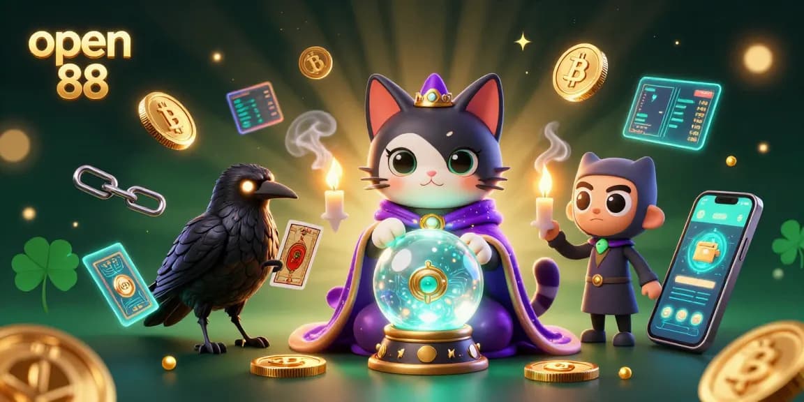 Experience thrilling games at open 88 with vibrant visuals and mystical characters.