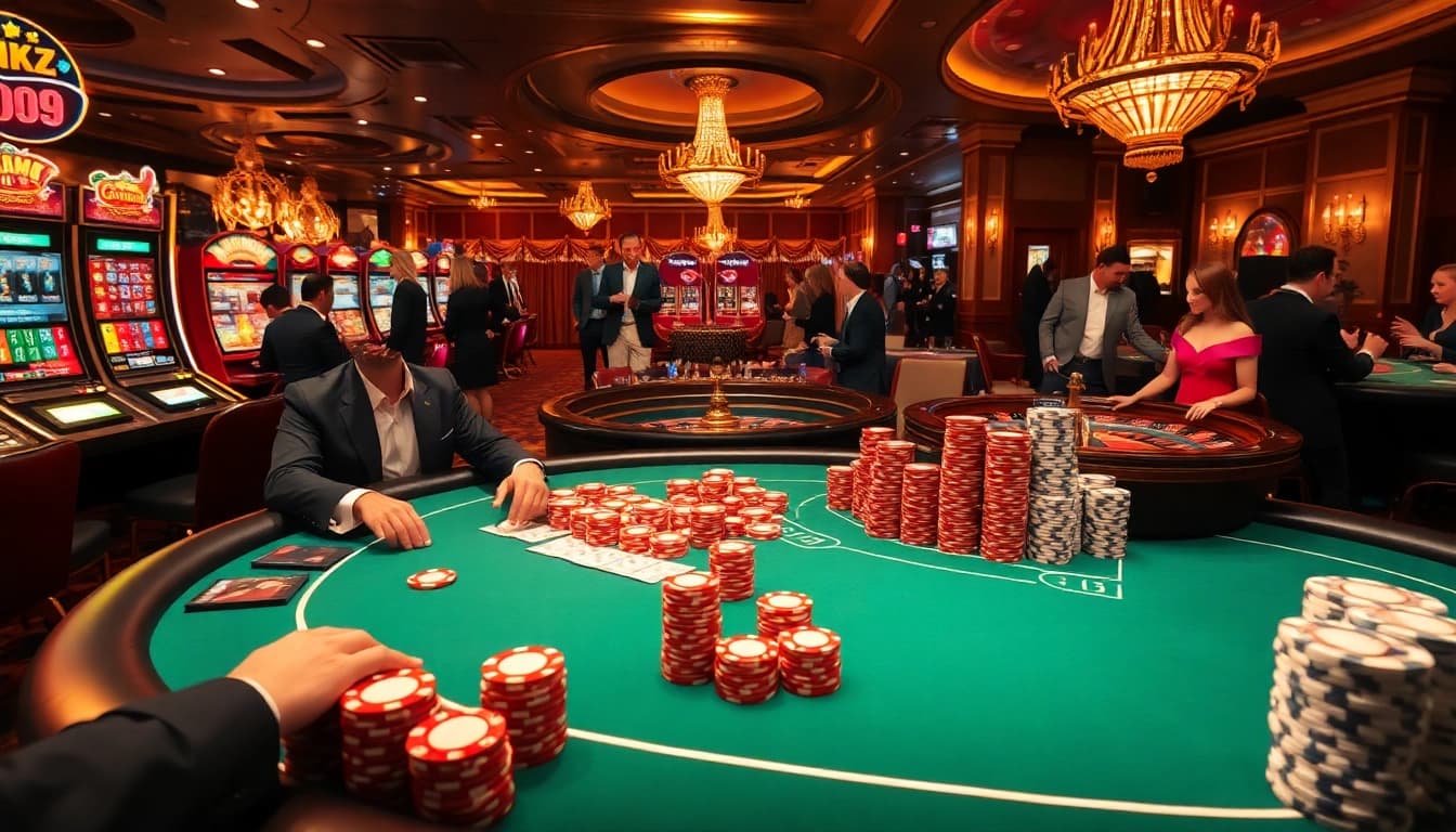 Experience excitement at the casino with high-stakes tables and vibrant slot machines at https://nk88zz.bio/.
