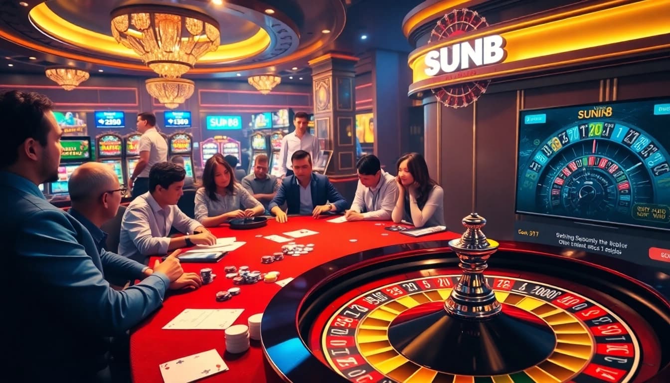 Experience the thrill of sun88 win web with dynamic casino games and vibrant slot machines.
