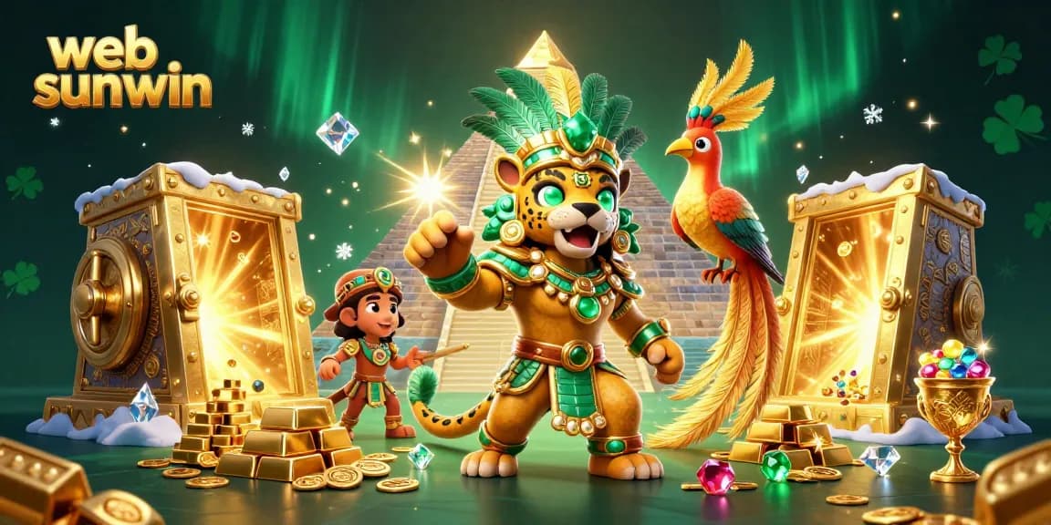Experience the thrill of gaming with web sunwin as treasures burst forth from a golden vault.