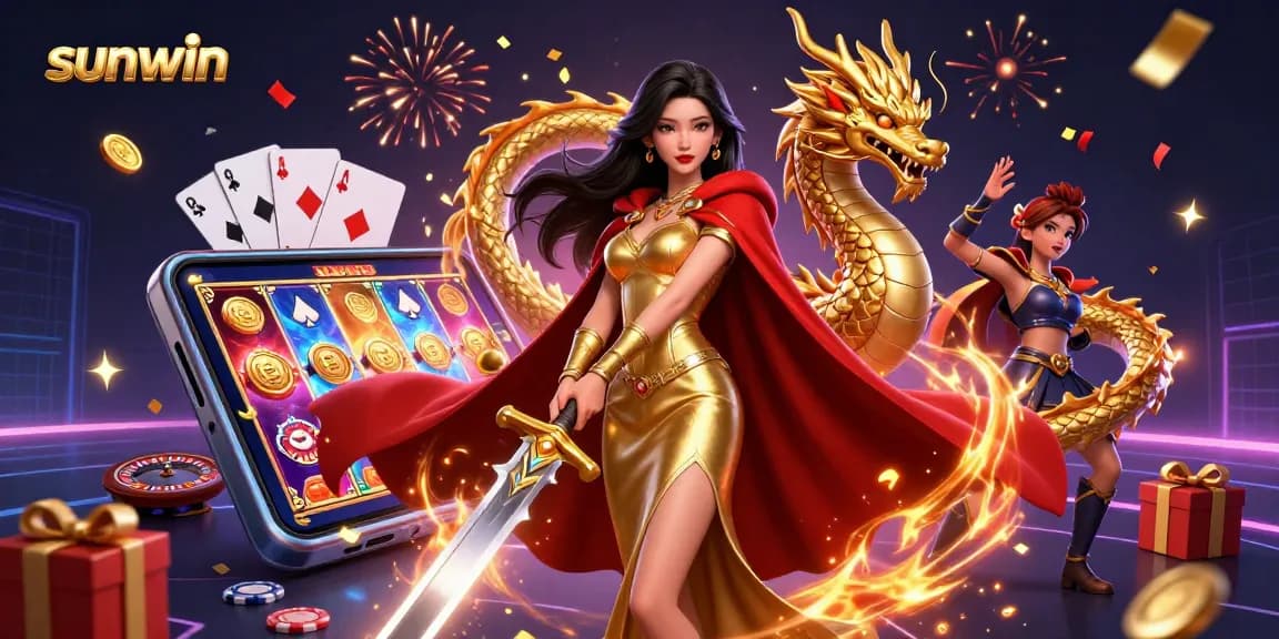 Experience thrilling gameplay with sunwin, featuring vibrant slots and dynamic casino elements.