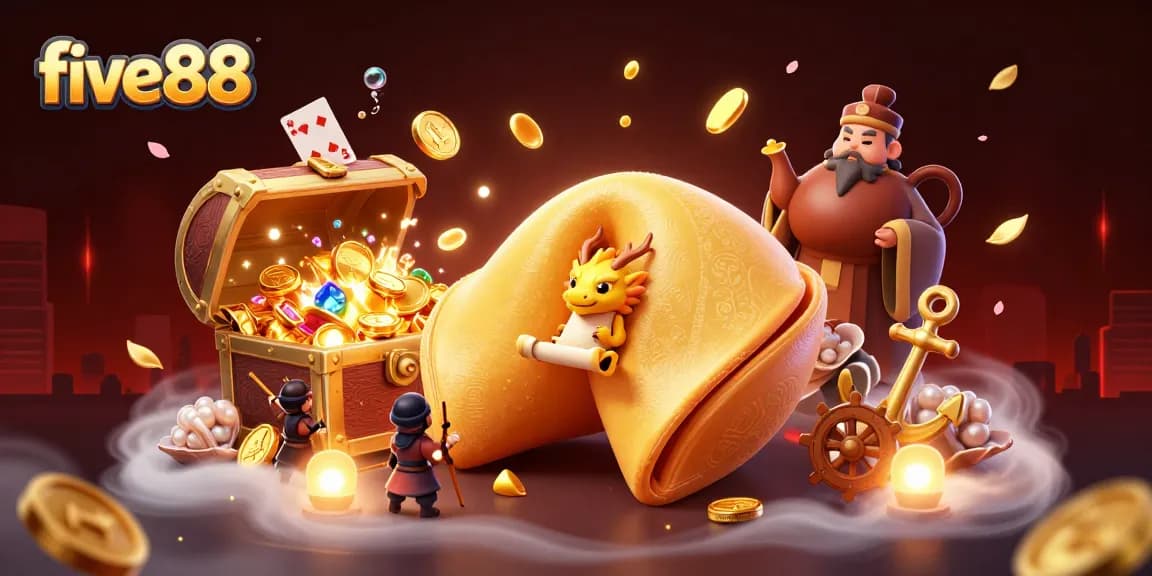 Experience thrilling adventures with five88 casino featuring treasure chests and dynamic game elements.