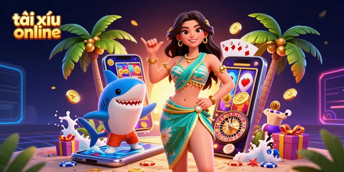 Experience thrilling tài xỉu online action with vibrant 3D visuals showcasing gameplay excitement.