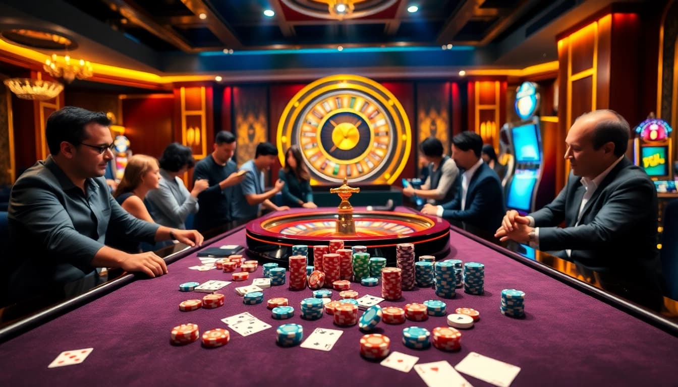 Experience the excitement of Fun88 with vibrant casino games and winning moments.