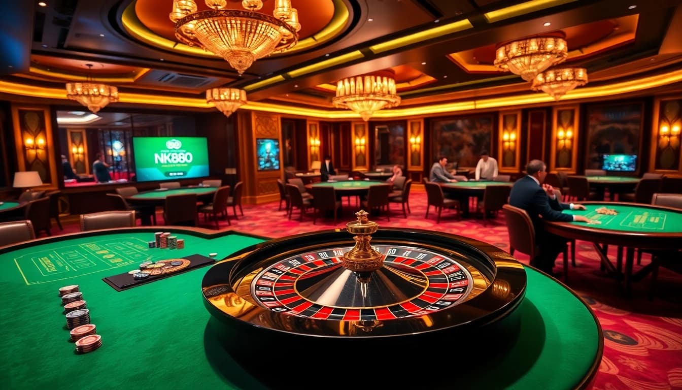 Experience the thrill of nk88 with high-stakes gameplay and vibrant casino atmosphere.