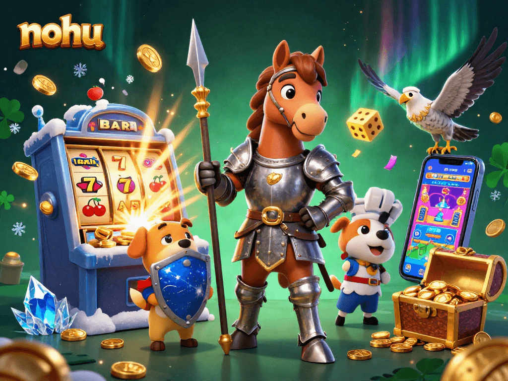 Experience the thrill of slots with nohu's vibrant jackpot explosion and colorful game settings.