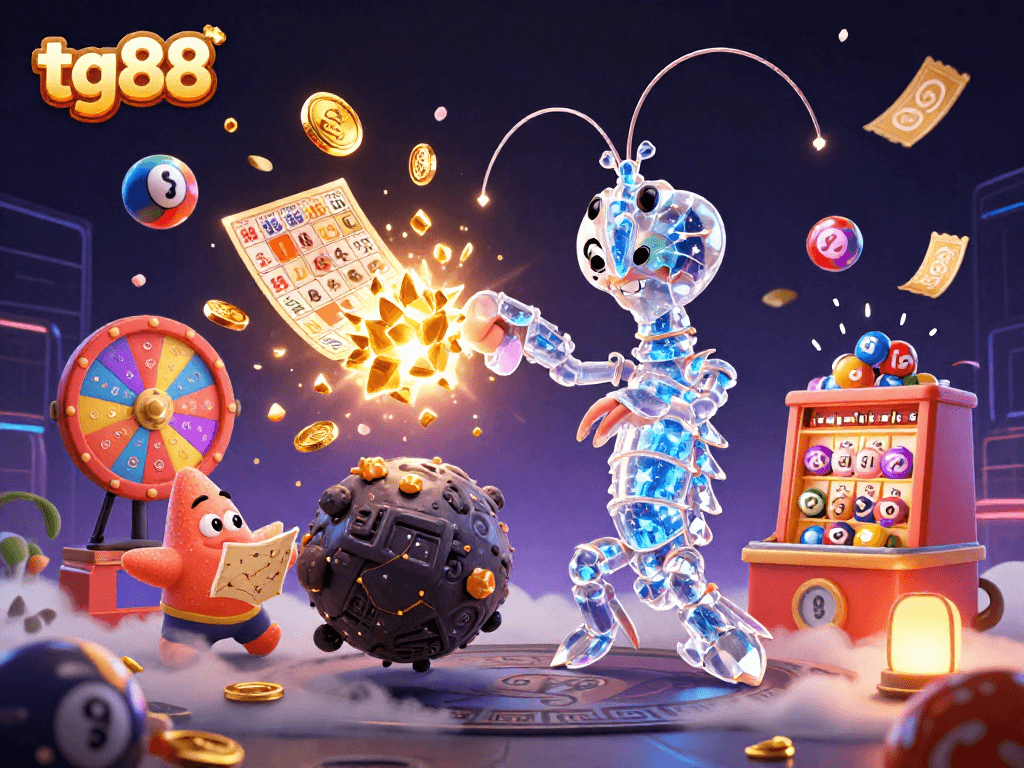 Experience thrilling gameplay at tg88, exploring vibrant lottery and prize elements in stunning 3D.