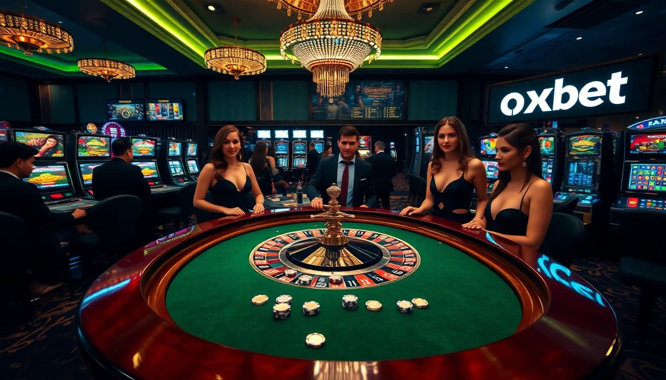 Engage in the thrilling atmosphere of oxbet with elegant casino games and luxury surroundings.
