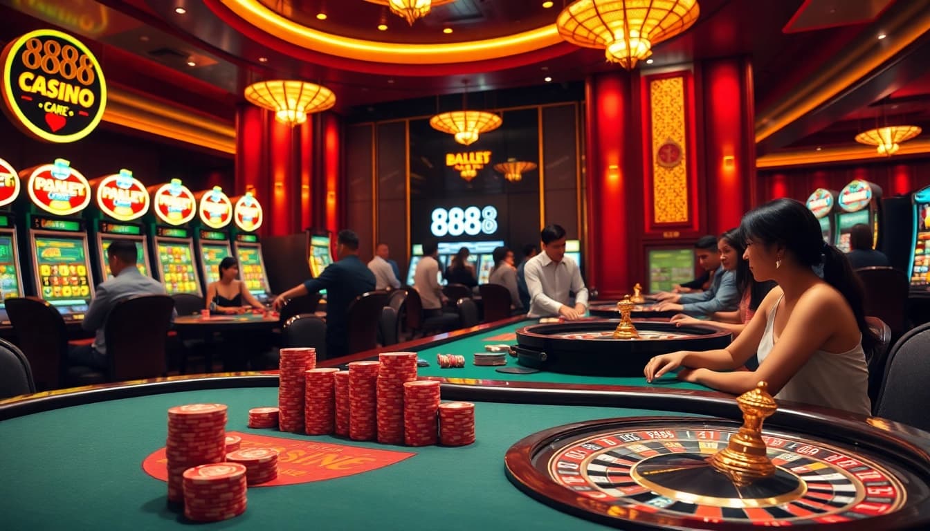 Experience the excitement at 888new with vibrant casino tables and thrilling games.