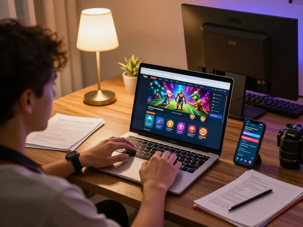 Engaged player strategizing bets at home using the 789win com online casino platform.