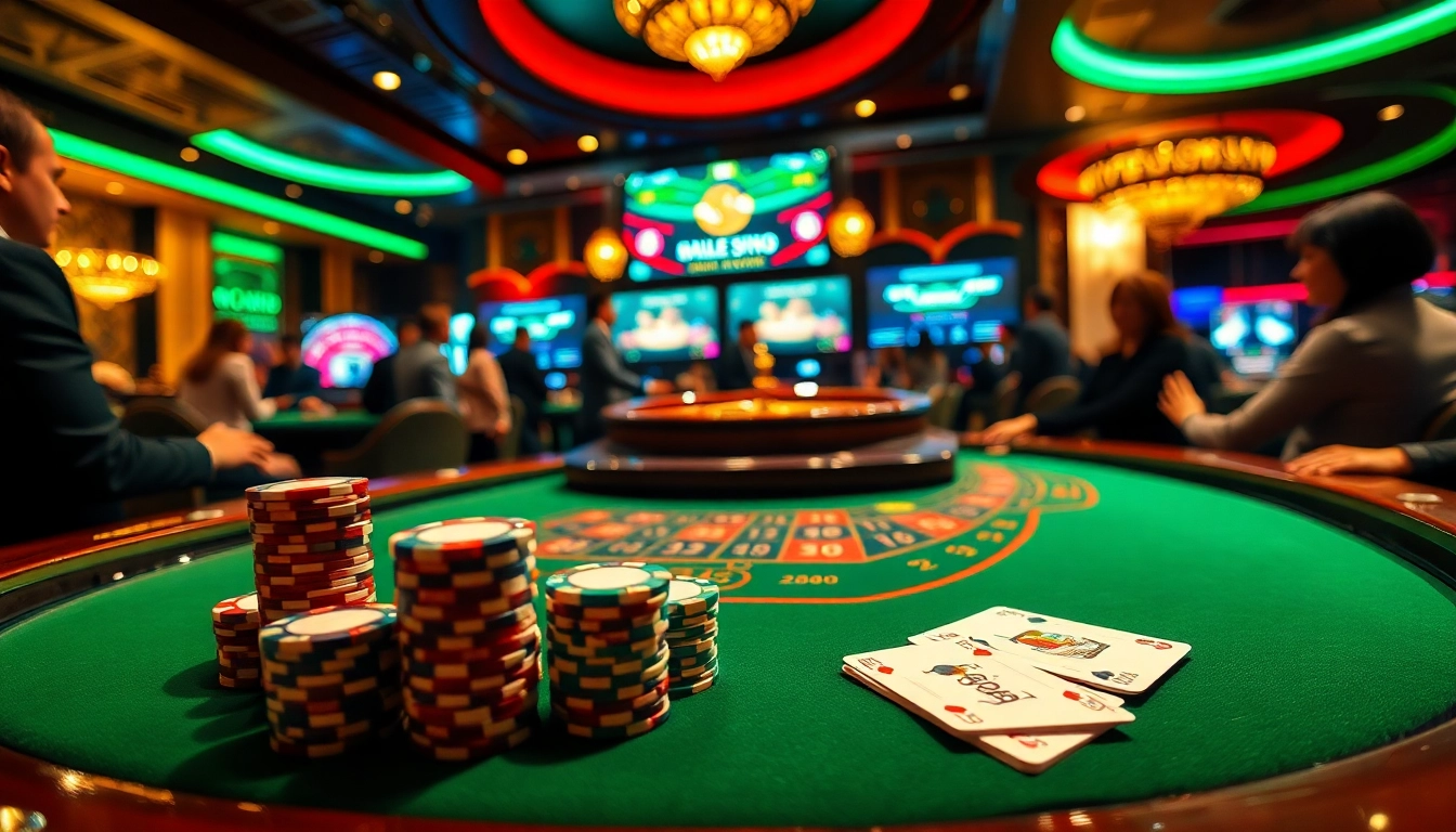 Experience the thrill of poker at https://lu88bb.com/ with vibrant gaming elements and elegance.