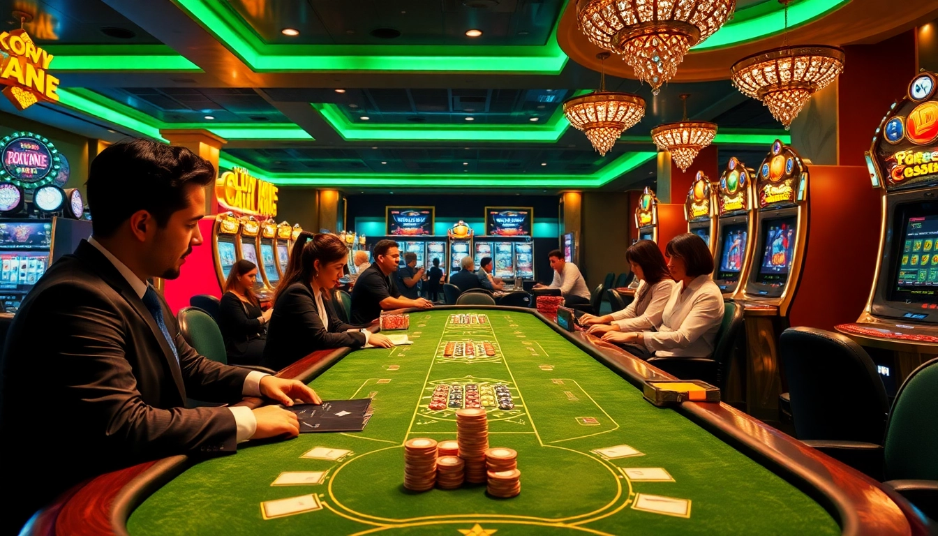 Experience the luxury of nhà cái XX88 with thrilling table games and vibrant casino atmosphere.