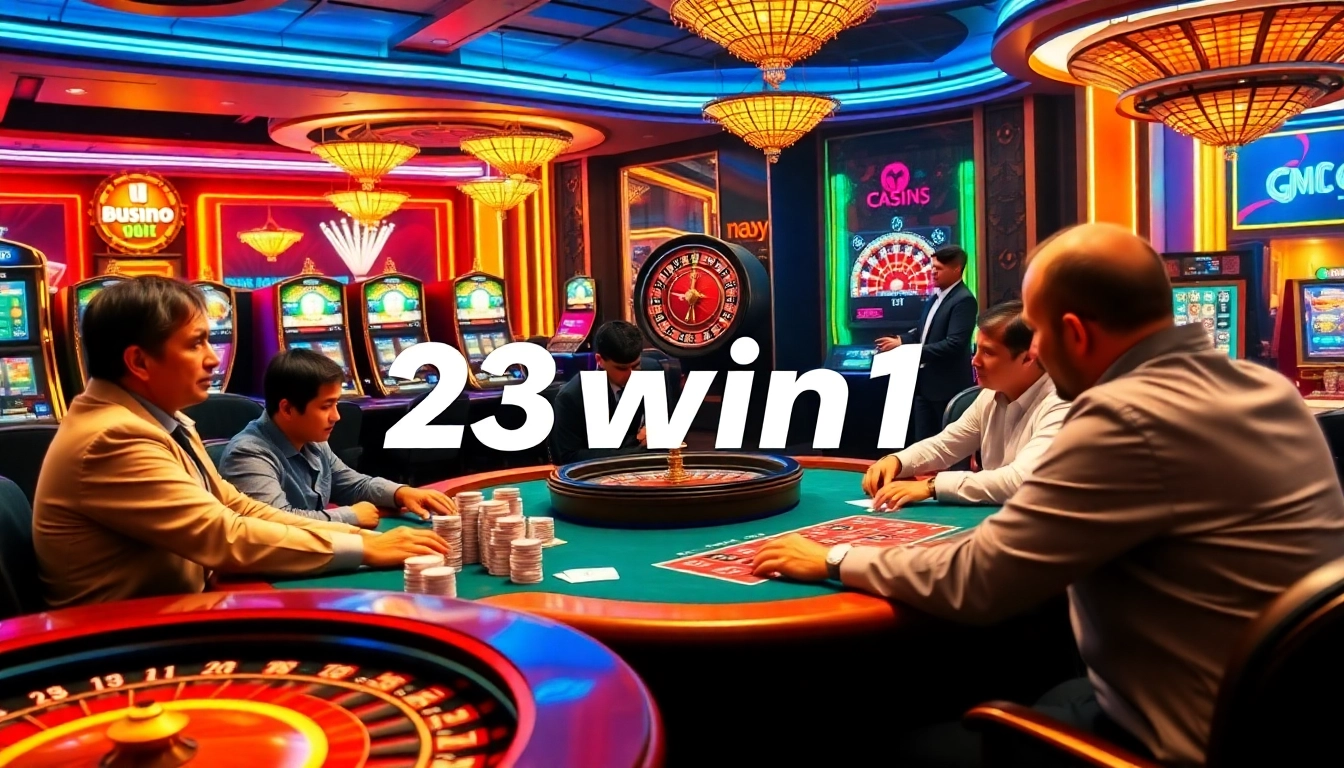 Experience the thrill of betting at 23win1 with lively players and exciting casino games.