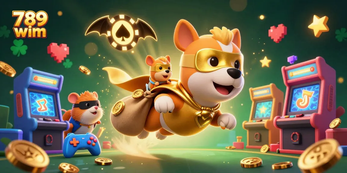 Join the excitement with 789 wim as a superhero dog brings fun gambling action to life!