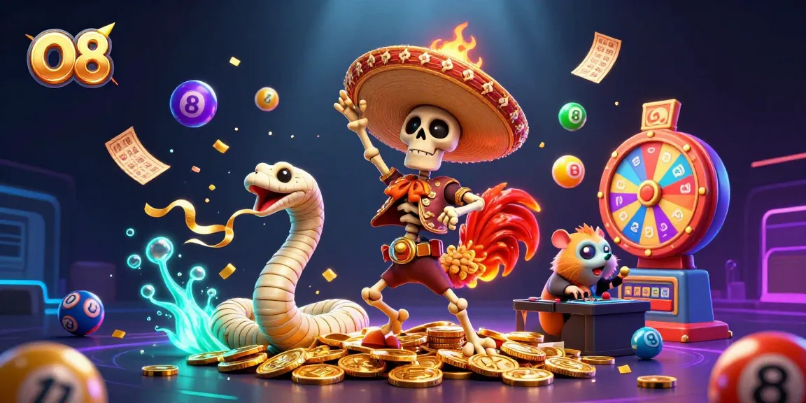 O8 promotions unleash vibrant casino excitement with dynamic characters and festive elements.