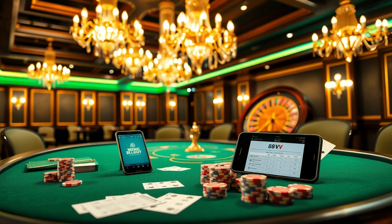 Experience high-stakes poker at trang chủ 88vv with a luxurious casino atmosphere and engaging games.