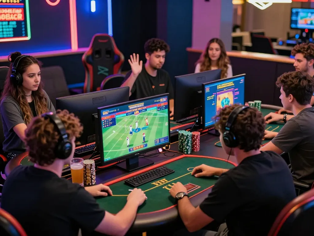 Players engaging in exciting online games at BL555, showcasing vibrant environments and thrilling interactions.