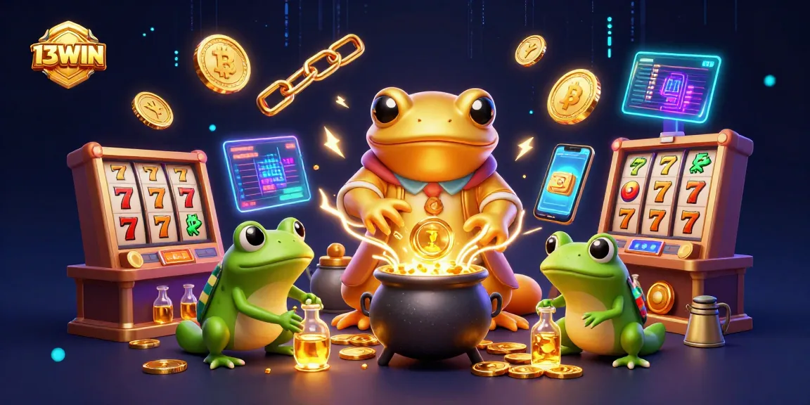 Spin thrilling slots and watch 13WIN transform luck into rewarding gold coins!