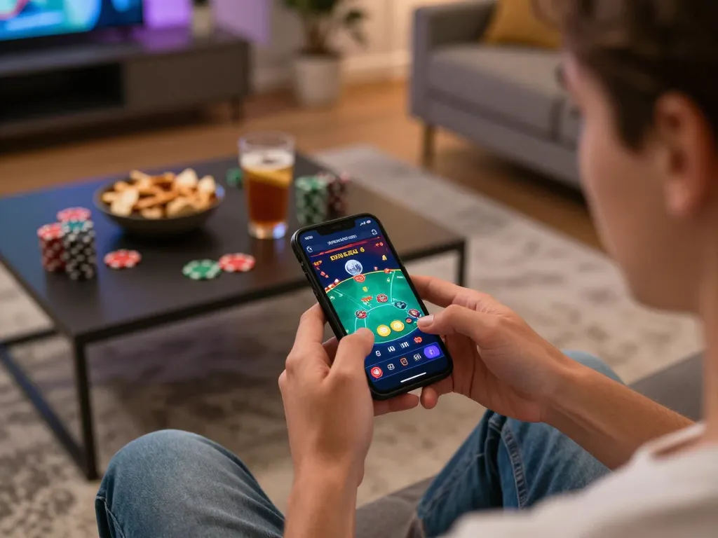 Engaging in online gaming with cm88 com app, showcasing an exciting poker session