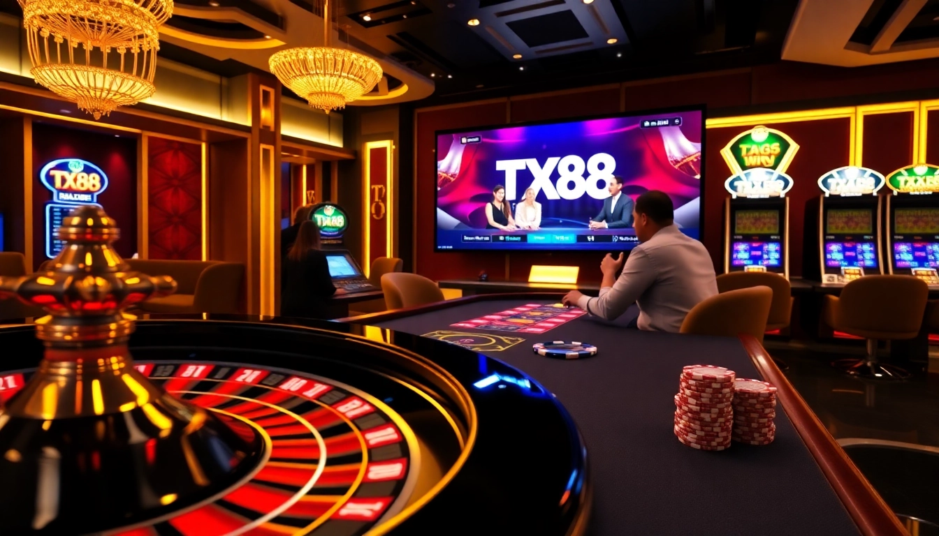 Experience the thrill of betting at https://tx88.network/ with vibrant casino visuals and gameplay.