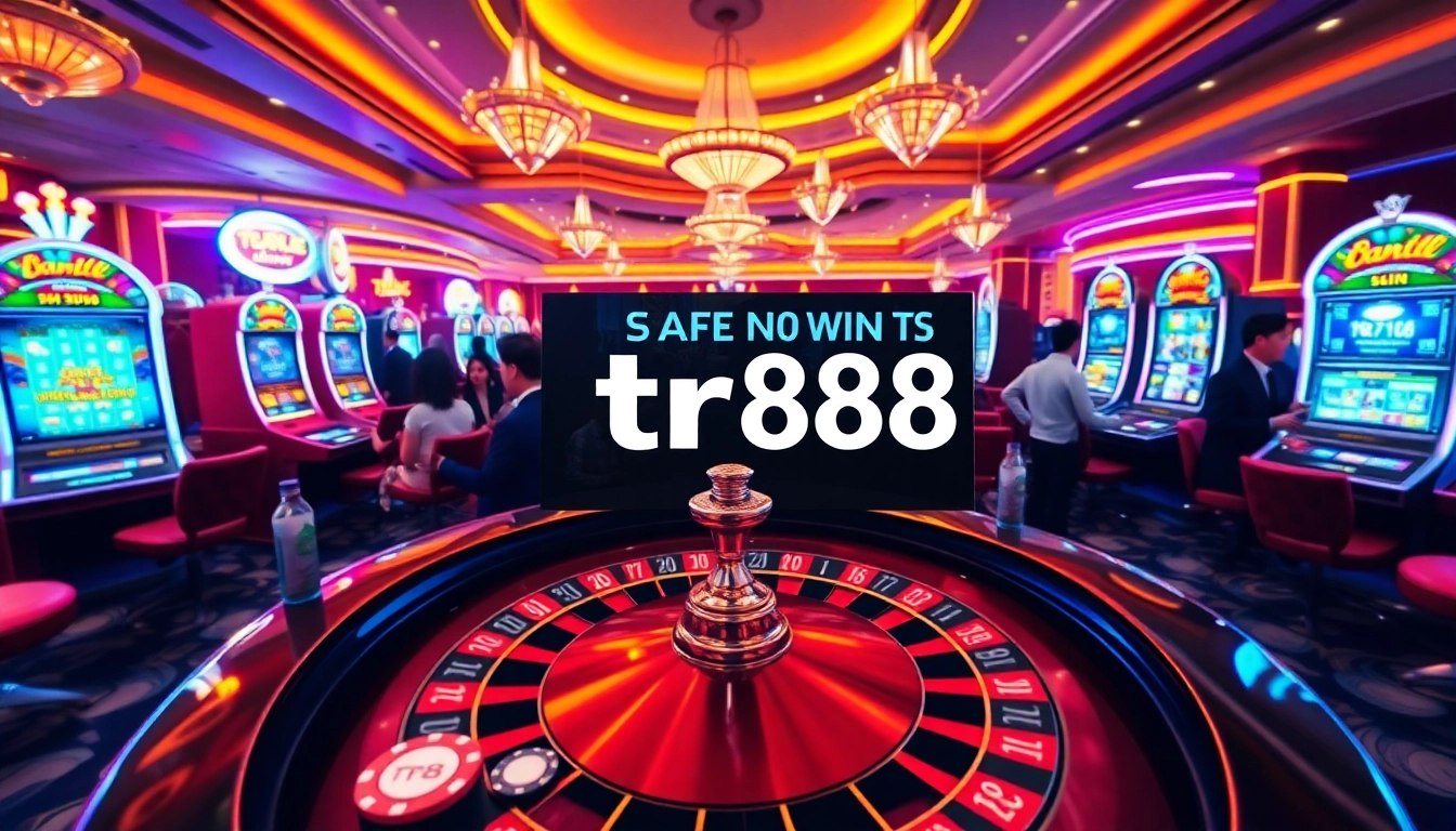 Experience thrilling gambling action at TR88 link with vibrant casino tables and dynamic games.