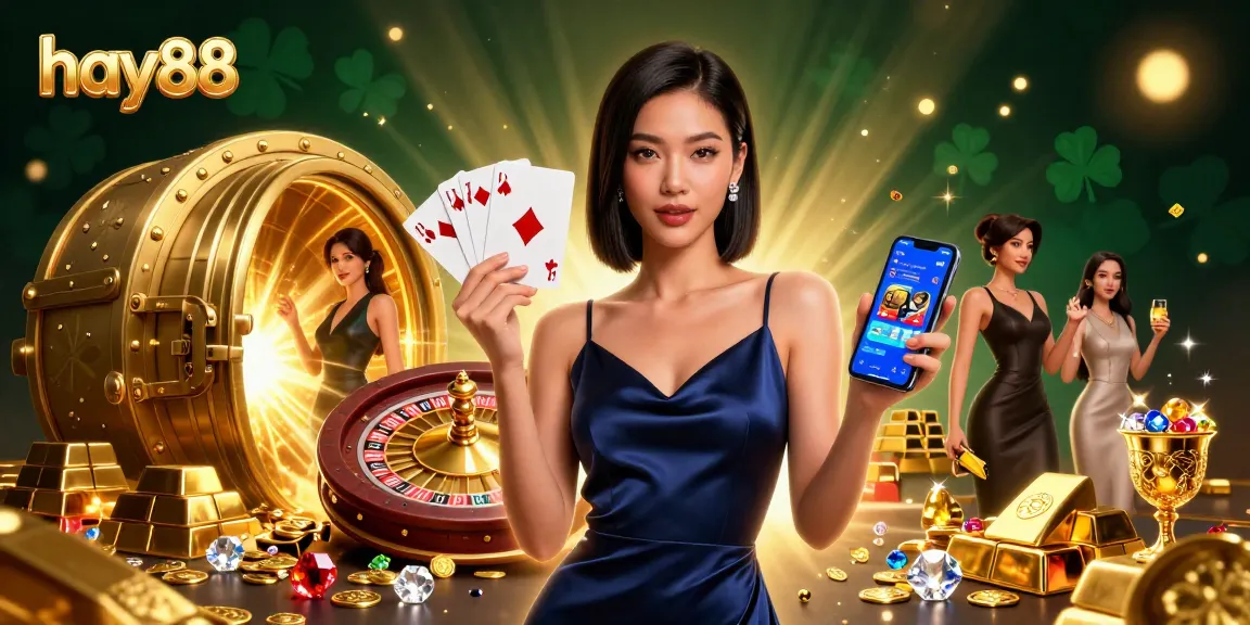 Play exciting games like hay88 in this vibrant casino scene with stunning graphics and premium features.