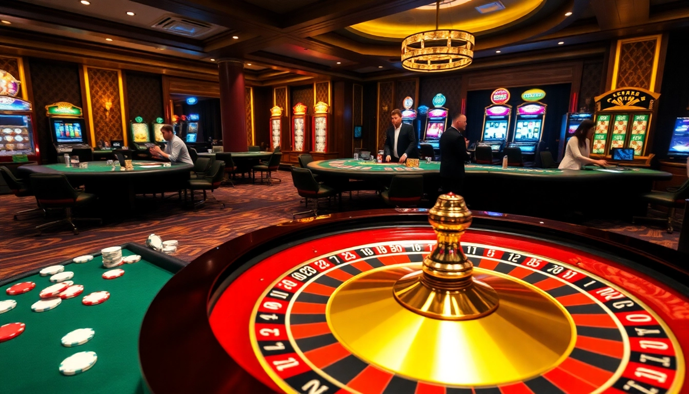 I9BETS CO COM roulette wheel surrounded by vibrant casino chips and cards, capturing the excitement of online gambling.
